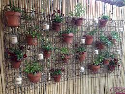 Springs From A Crib Mattress Turned Into A Vertical Garden Vertical Garden Spring Planter Spring Garden