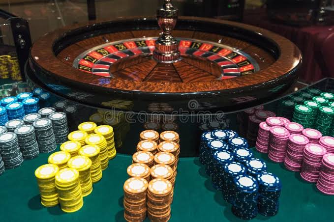Casino, Gambling and Entertainment Concept Stock Image - Image of color,  entertainment: 281774345