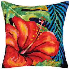 Maybe you would like to learn more about one of these? Cushion Cross Stitch Kit Hibiscus Flower Collection D Art Collection D Art Cross Stitch Kits The Stitch Company