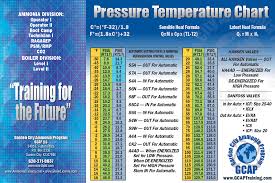 R 717 Pressure Temperature Poster Garden City Ammonia