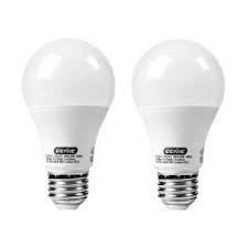 Genie 60w Equivalent Garage Door Opener Led Bulb 2 Pack Ledb1 R2 The Home Depot Led Bulb Garage Door Opener Bulb