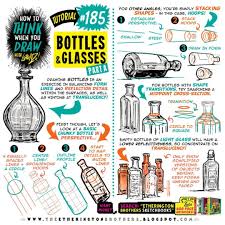 The Etherington Brothers On Instagram How To Think When You Draw Bottle And Glasses Part A Part B Coming Very Soon I V Tutorial Drawing For Beginners Draw