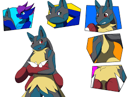 He decided to leave pikachu and the rest of his pokemon back at profeser oaks lab. Mega Lucario Mask Tf Tg By Wolferion Fur Affinity Dot Net