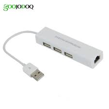 Usb 2 0 Network Hub Rj45 Lan Network Card Usb To Ethernet Adapter For Mac Ios Android Pc Network Cards Rtl8152 H14 Usb Hub Android Pc Pc Network