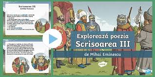 Volumul „poezii de mihai eminescu, sub redacția lui titu maiorescu cuprinde 64 de poezii, în principal antume, dintre care 26 în primă apariție. ExploreazÄƒ Poezia Scrisoarea Iii De Mihai Eminescu Prezentare Powerpoint