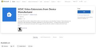 K lite mega codec pack 64 bit windows 10 overview: Here S How You Can Get The Hevc Codec From Microsoft Store For Free Mspoweruser