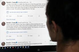 Donald john trump (born june 14, 1946) is an american media personality and businessman who served as the 45th president of the united states from 2017 to 2021. Donald Trump Tweets Des Us Prasidenten Bekommen Bei Twitter Erstmals Faktencheck Politik Stuttgarter Nachrichten