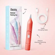 Electric Diamond Painting Pen with 3-Speed Suction and Type-C Fast Charge