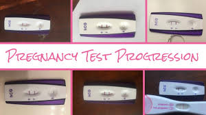 Those are all insanely tweaked and manipulated to pull the the first response test that i took had a slight tint of pink at the very top of the line, but the rest. Pregnancy Test Line Progression Positive Pregnancy Test Youtube
