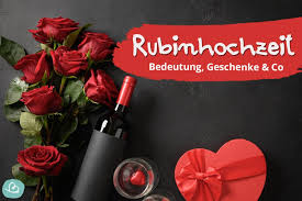 Hier gibt es passende geschenkideen und hochzeitsjubiläum wird rubinhochzeit gefeiert. Lsh8hzbpivnhnm