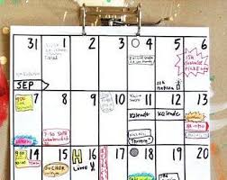 Calendario Familiar 2020 2021 Family Planner Planner Calendar