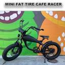eBike Blackout Mini Cheetah Cafe Racer eBike - Custom Electric Fat ...