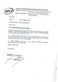 Pada umumnya surat kuasa berhubungan. Contoh Surat Perlantikan Shefalitayal