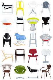Modern Chairs By Ali Douglass Modern Chairs Printed Chair Furniture Design