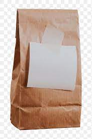 Brown Paper Bag With A White Notepaper Design Element Free Image By Rawpixel Com Felix Brown Paper Bag Note Paper Design Element