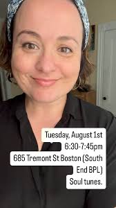 Johnny Trama, Darby Wolf, Tom Arey, Pat Loomis & I performing Tues 8/1 at  South End BPL 685 Tremont St. Free & outside, come out!