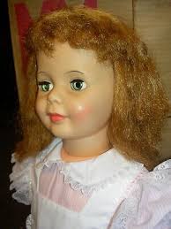 Original 35", signed IDEAL, c1950s Patti Play Pal "walker" doll, excellent  cond.