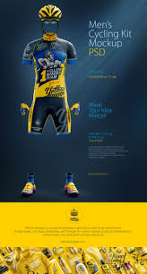 This Mockup Of Men S Cycling Kit In A Front View Is Great For Presenting Your Designs To Your Clients Or Showing Off Your Work In Your Mockup Camiseta Camiseta