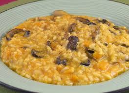 Risotto Au Potiron Et Aux Champignons Ww Un Savoureux Risotto Leger De Saison Facile Et Simple