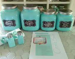 Get the best deal for kitchen glass canisters from the largest online selection at ebay.com. Country Farmhouse Cottage Style Cracker Jar Canister Set 60 Colors Kitchen Themes Turquoise Kitchen Decor Teal Kitchen Decor
