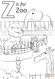 Click on any picture below to start coloring. Letter Z Is For Zoo Coloring Page Free Printable Coloring Pages Zoo Coloring Pages Zoo Animal Coloring Pages Preschool Coloring Pages