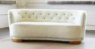 Vigor Boesen Style Banana Form Sofa Model 15 In Faux Furs By Slagelse Mobelvaerk 2 Vintage Sofa Sofa Shop Cool Furniture
