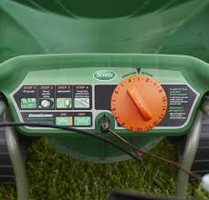 Apply with any type of drop or rotary spreader. Scotts Turf Builder Edgeguard Dlx Spreader Scotts