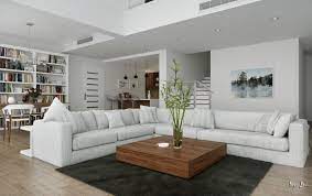 Pin By Sophie Gelle On Interiors White L Shaped Sofas Living Room Indian Sofa Design