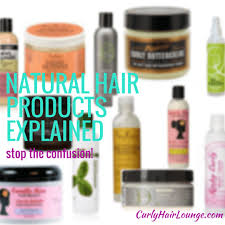 It sounded like pure luxury, and i had to make it. Natural Hair Products Explained