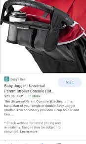 Baby Jogger Parent Console Babies Kids Infant Playtime On Carousell