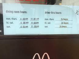 Hours At Mcdonalds Glasgow Picture Of Mcdonald S Newark Tripadvisor