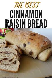 This Bread Machine Cinnamon Raisin Bread Is The Best Breakfast Recipe Enjoy It As A Special W In 2020 Cinnamon Raisin Bread Raisin Bread Bread Machine Recipes Healthy