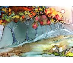 The creative art workshops provide intensive art immersion opportunities for all levels of experience. Pin On Alcohol Inks
