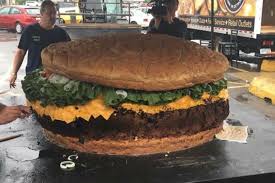The Biggest Burger In The World Is 1 774 Pounds And Ready For You To Order At This Restaurant Big Burgers Food Burger