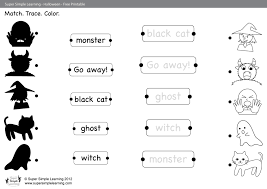 These printable alphabet tracing worksheets are great for preschool, kindergarten, and first grade. Go Away Worksheet Match Trace Color Super Simple
