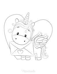 5 different coloring pages to print. 75 Magical Unicorn Coloring Pages For Kids Adults Free Printables