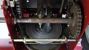 One attached to the motor and is spinning all the time! Craftsman Murray Snow Blower Belt And Friction Wheel Replacement Youtube