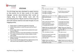Jolly phonics image, action, song lyrics and some key words. Pdf Beyond Ourselves Jolly Phonics Resources