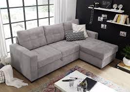 Sofa L Form Adone Rechts Mit Schlaffunktion Schlamm Sofas Zum Halben Preis
