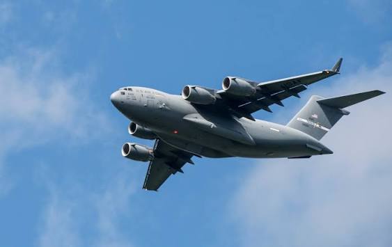 Washington’s C-17 Spotted in Moscow