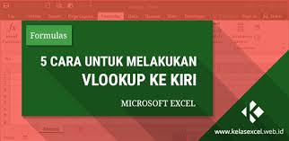 5 Cara Vlookup Excel Ke Arah Kiri Dengan Rumus Excel Angka Acak Belajar Kembar