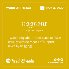 Vagrant hippies of the sixties. Vagrant In 2021 Learn English Words English Words English Vocabulary Words