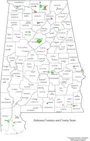 Detailed alabama state map with capitals, major cities, interstates, roads, railroads, rivers and lakes. Alabama Counties Mapsof Net