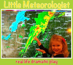 The 19th century saw modest progress in the field after weather observation networks were formed across broad regi. Little Meteorologist Dramatic Play Preschool Preschool Weather Dramatic Play