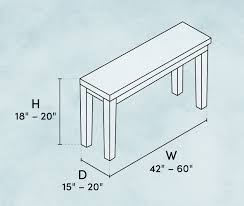 Alibaba.com offers 1,026 banquette seating set products. What Is The Standard Bench Height And Other Bench Dimensions To Know Wayfair