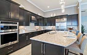 Consider ever surface to create your grey kitchen scheme, from walls to worktops and everything in between. 50 High End Dark Wood Kitchens Photos Designing Idea