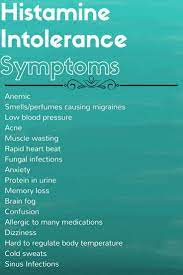 How To Lower Histamine Levels Histamine Intolerance Symptoms Low Histamine Diet Sinusitis