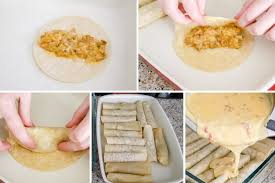 · brown ground beef in large skillet. Beef Enchilada Recipe With Cheese Sauce Comfort Food At Home