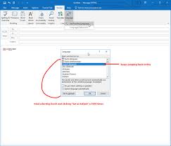 Office Proofing Language Keeps Changing After I Use It Reverts Back Microsoft Community