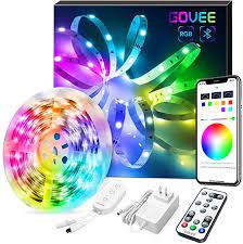 Amazon Com Led Strip Lights Govee Color Changing 16 4ft Bluetooth Lights Strip App Control Remo Led Strip Lighting Led Color Changing Lights Strip Lighting
